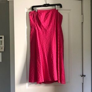 Jcrew hot pink summer dress